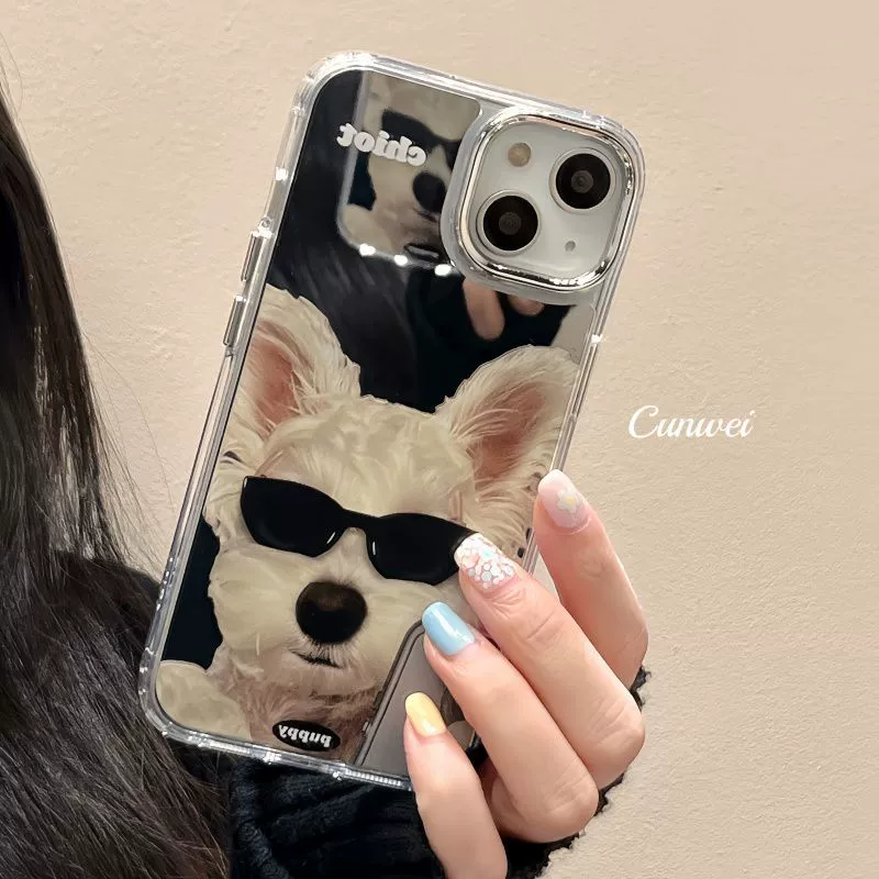 Apple, брендовые солнцезащитные очки, iPhone 16, чехол для телефона, iphone, 15promax, зеркальный эффект, защита от падения