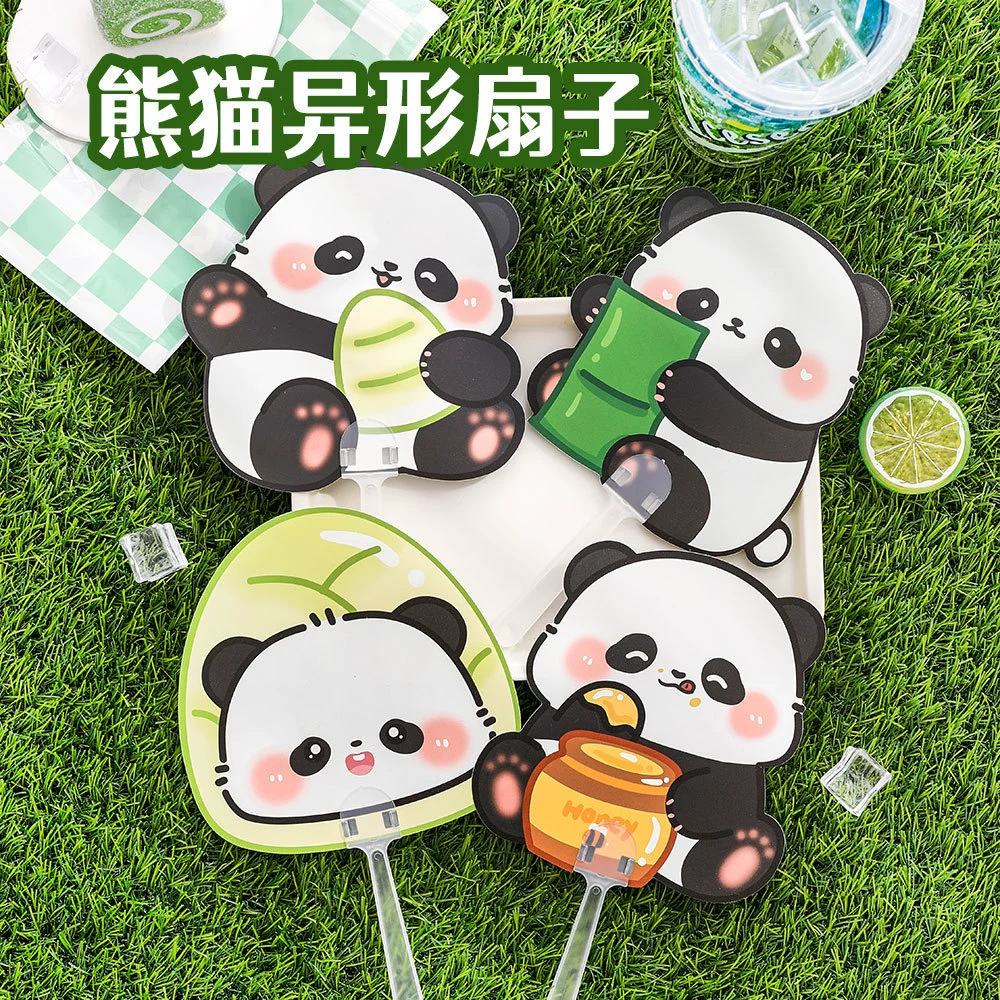 Вентилятор с мультяшной пандой, милый рекламный вентилятор специальной формы, детский летний подарок, небольшой подарок, небольшой вентилятор для учащихся начальной школы