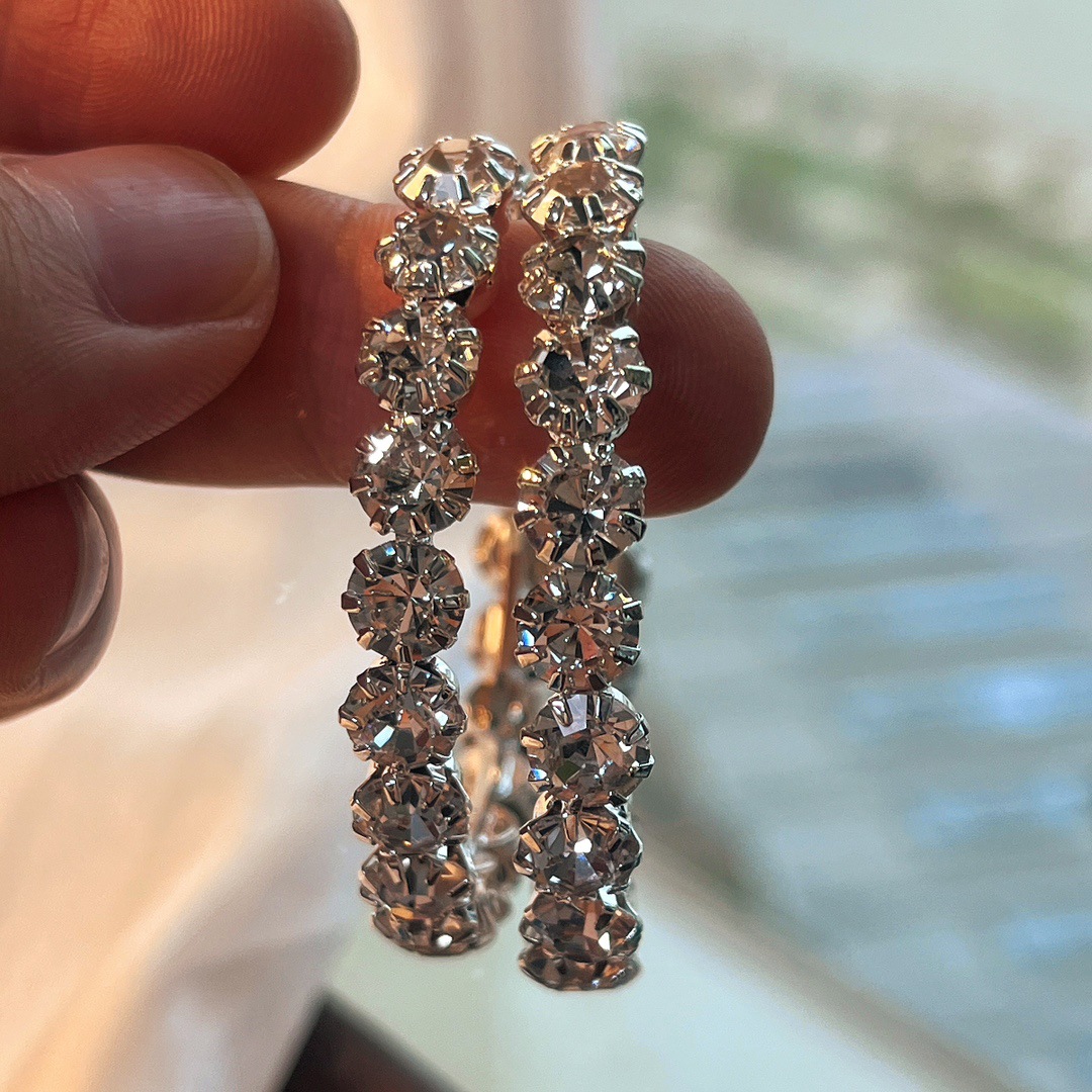 Crystal Earrings Image 3