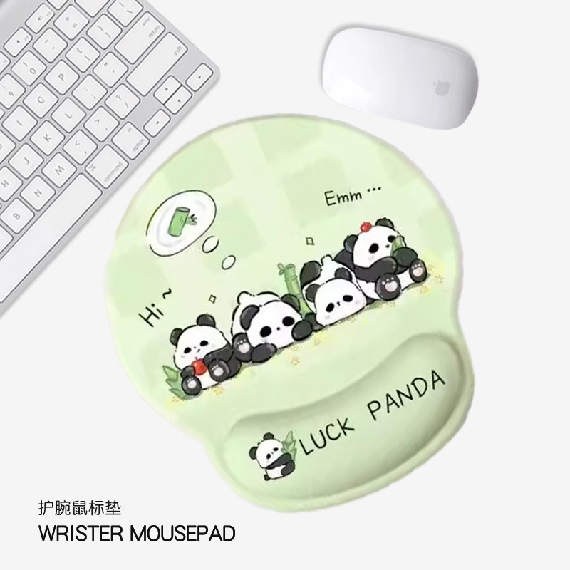 럭키판다 [손목마우스패드]