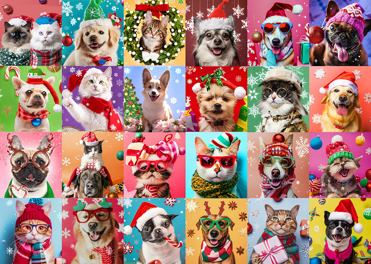 동물 퍼즐 [865g] 2024 새로운 스타일