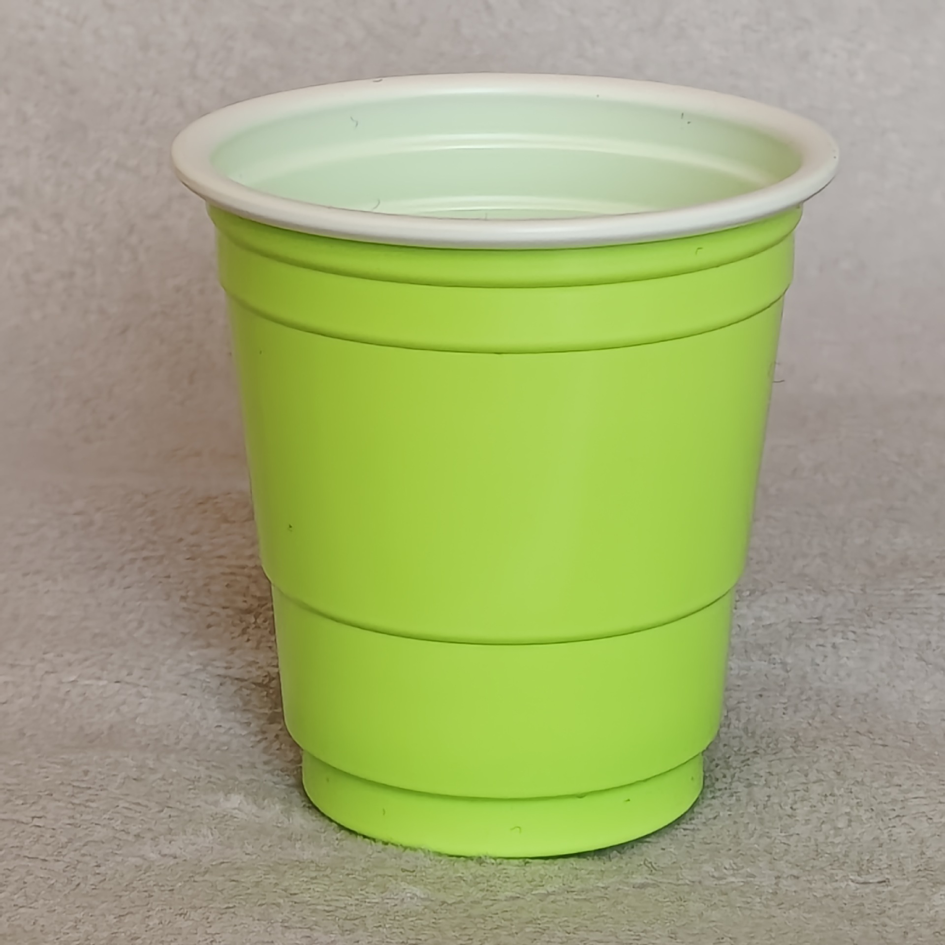 Una taza PS58ml2oz desechable de plástico de doble color Copa partido copa de vino tostada de la boda juego Taza taza de sacrificio