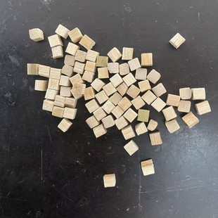 Polished Bamboo Block Abrasive Bamboo Capsules Abrasive 5 * 5