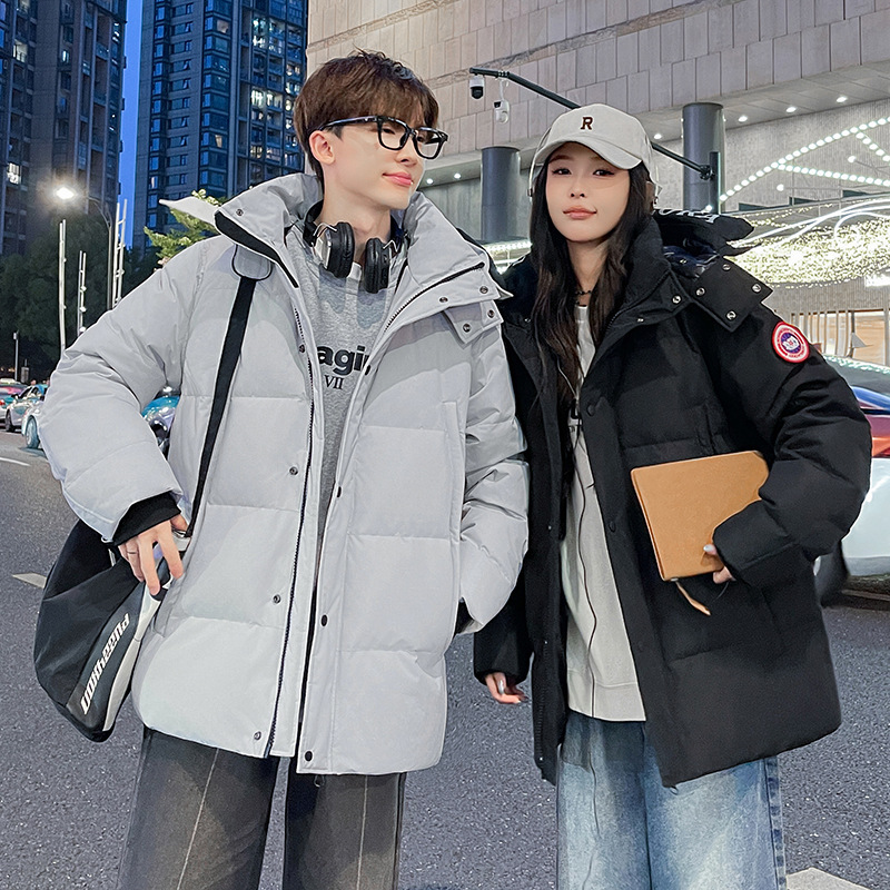 New Autumn and Winter Goose down Jackets for Men and Women, Couples Cross-Border Workwear, Men's and Women's Winter down Jackets, Couple Jackets