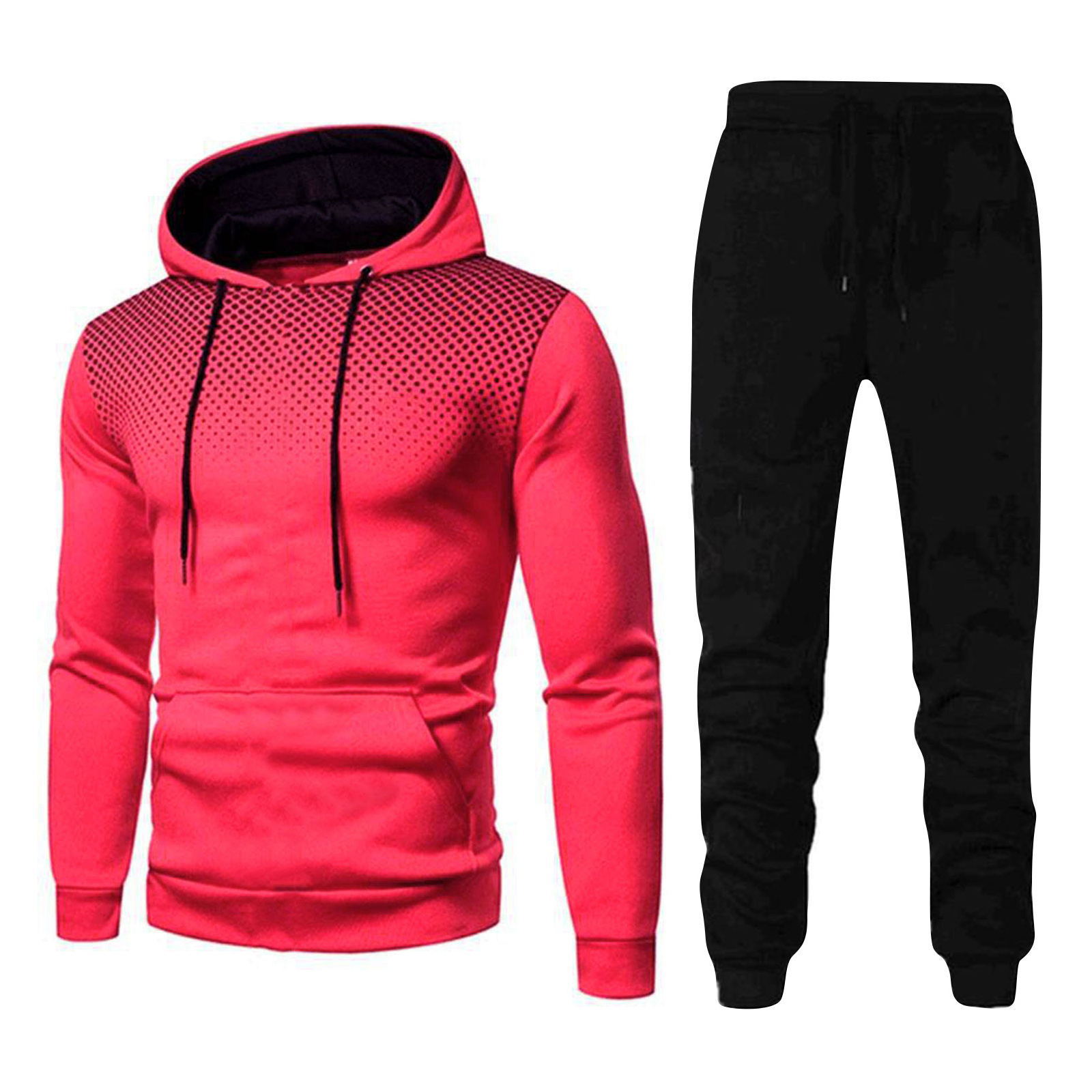 Nuevo Comercio exterior transfronterizo Amazon Sports fitness hombres Otoño e Invierno suéter traje