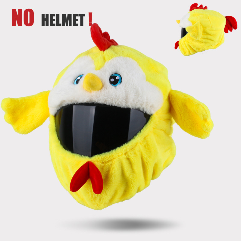 Motorcycle Helmet Cover, Motuoche Dəbilqə (Kaska) aksesuarları - yellow-bird
