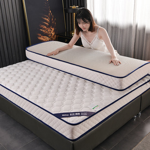 Thailand Imported Natural Latex Mattress Home Tatami Single and Double Thickened Student Memory Foam Cushion