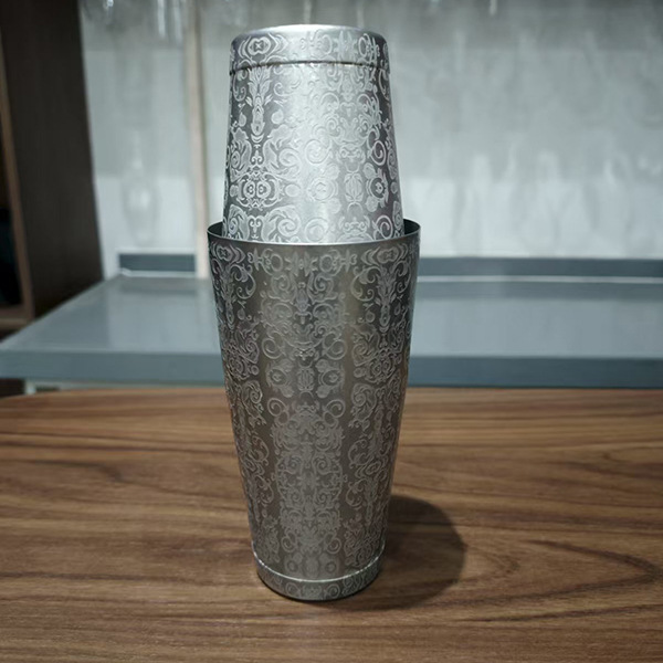 304 Acero inoxidable agitador americano Boston Shaker traje Barón Shaker Comercio exterior transfronterizo