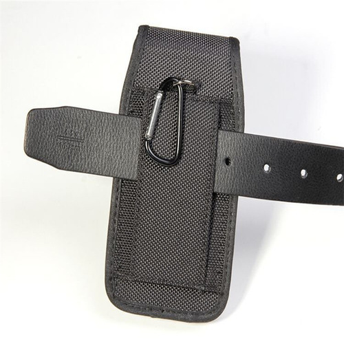 Nylon outdoor sports phone bag cycling hiking buckle oxford fabric phone waist case tactical waist bag slim tall style
