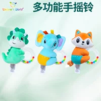 Weaners World Детские успокаивающие ручные кружки 0-1 год Хватая ручная кружка плюшевая игрушка ручной погремушки производитель
