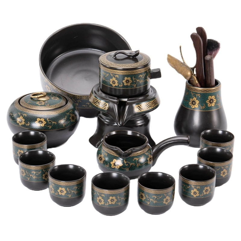 Automatic rotating tea set, ceramic tea cup