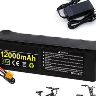 48v锂电池13S3P 12000mah 18650锂离子电池组电动滑板车带BMS