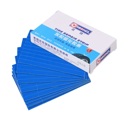 Mike Gray Vulcanizing Rubber Strips for Car Tire Repair, Motorcycle Tire Repair Tool, Rubber Patch for Car Use (Kempinq və səyahət) - michel-gray-rubber-vulcanized-rubber-strip