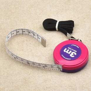 Imported German Quality Automatic 3m Tape Measure Clothing Measuring Tape Tailor's Ruler Measuring Waist and Bust Roll