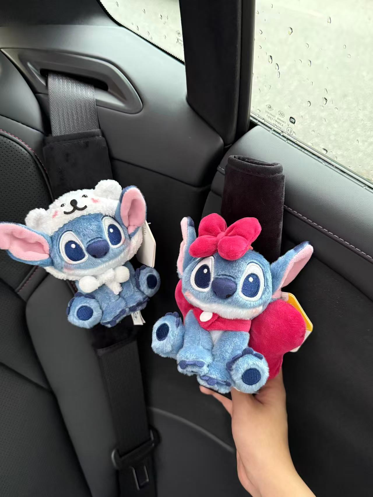 Genuine Stitch Car Seat Belt Shoulder Cover Anti-Wear High-End Car Seat Belt for Women in All Seasons