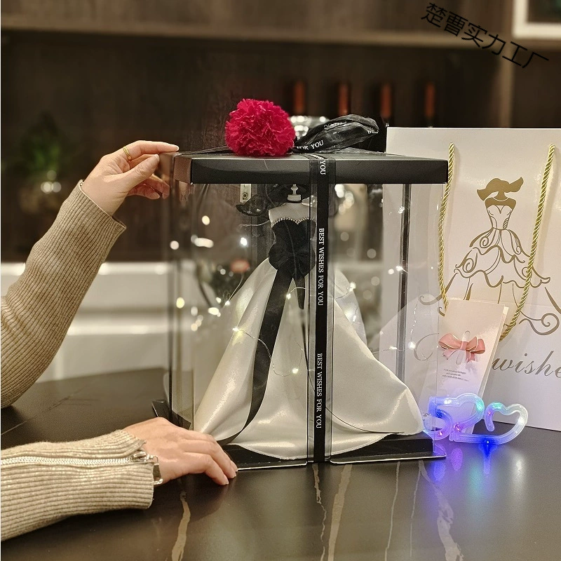 Подарок на день рождения для подруги и лучшего друга, практичная ниша, свадебное украшение ко Дню святого Валентина, модель свадебного платья