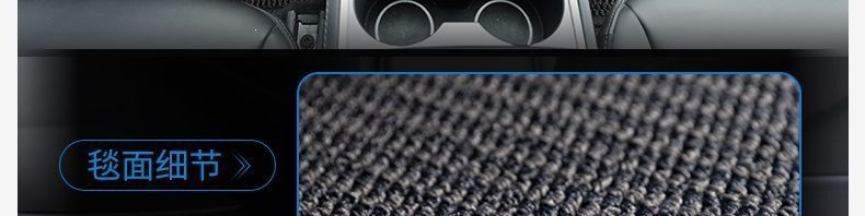Custom-fit PEY all-new model Mercedes carpet floor mat Tesla car accessories foot mat 3 black