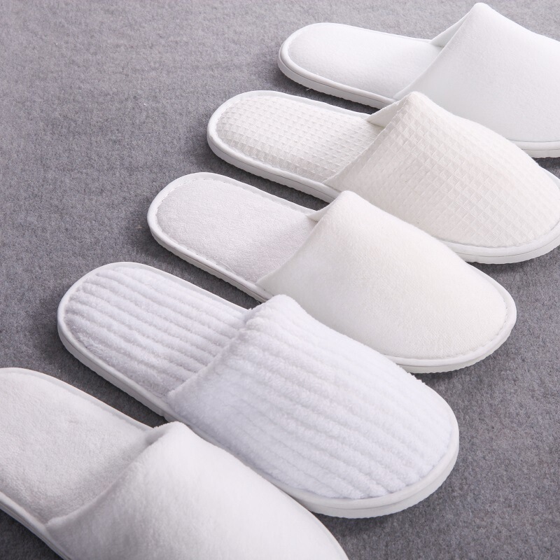 Hotel use for hospitality autumn and winter non-slip hotel Logo thickened slippers home disposable direct sales Hotel use for hospitality autumn and winter non-slip hotel Logo thickened slippers home disposable direct sales