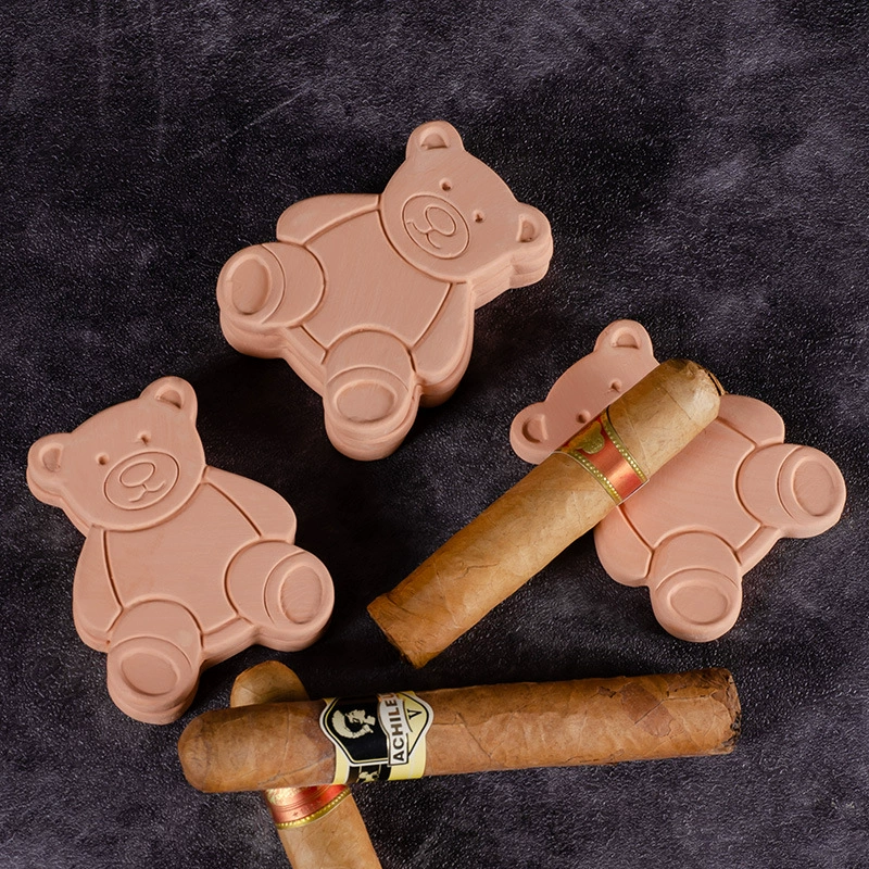 Rizzeng № 5 Маленькая медвежонка из красной керамики для сахарной банки