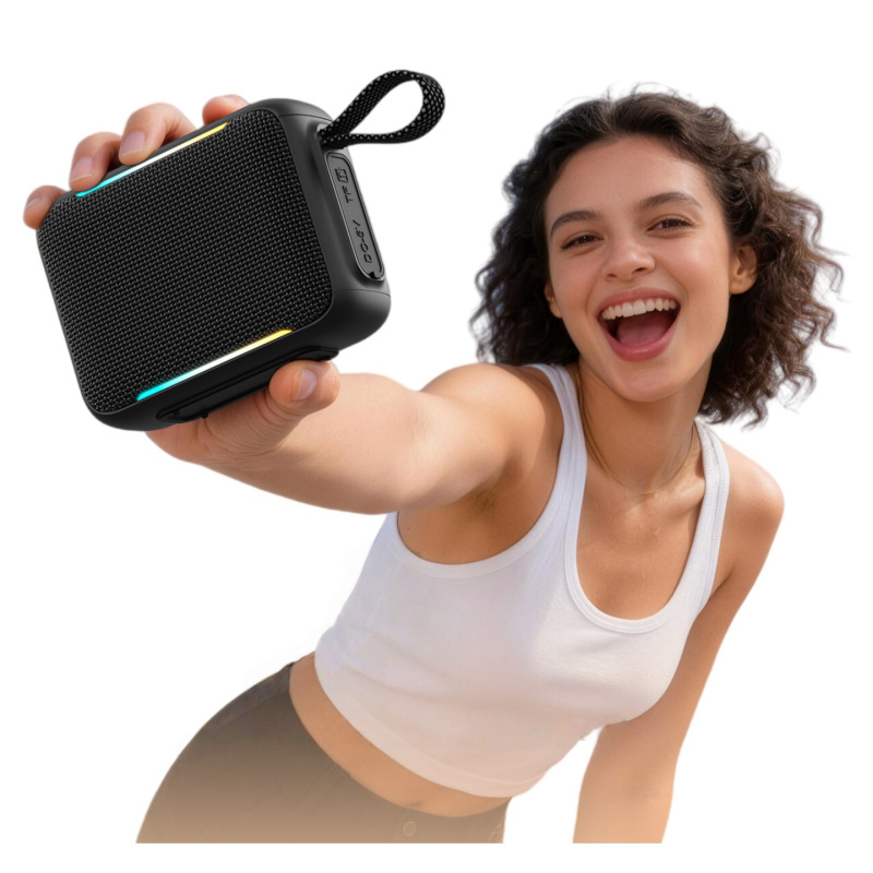 Nuevo transfronterizo GO5RGB portátil inalámbrico al aire libre Bluetooth subwoofer de alta calidad de sonido tarjeta altavoz conveniente