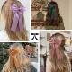 Cross-border Multi-layer Satin Ribbon Bow Hair Accessories Sweet Princess Girl Duckbill Hairpin Amazon Blast Hairpin