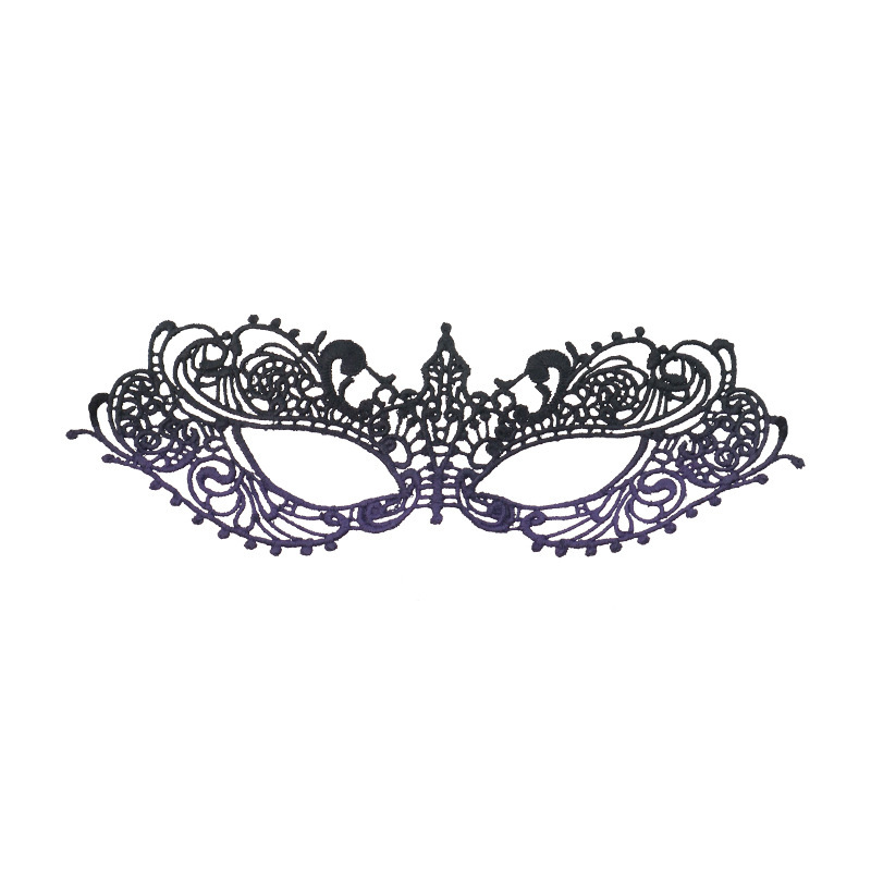 Máscaras de perforación de encaje de oro y plata transfronterizas, máscaras de fiesta de baile de maquillaje de damas con cara gruesa