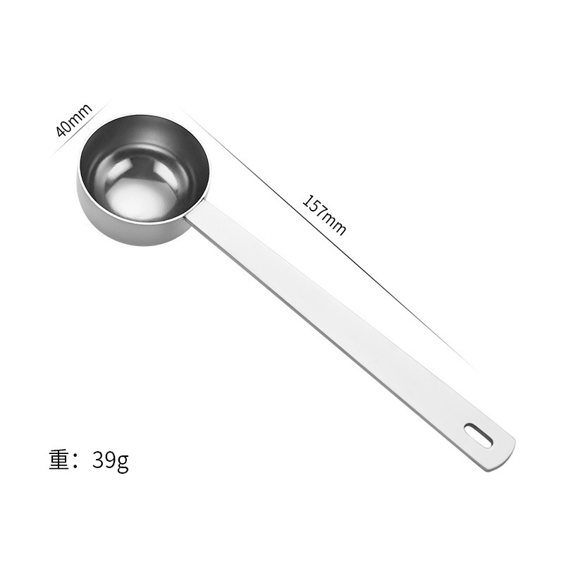 クロスボーダー 304 ステンレス鋼計量スプーンコーヒー計量スプーン 5ml15ml30ml フルーツパウダースプーンコーヒーミルクパウダーベーキングツール|undefined