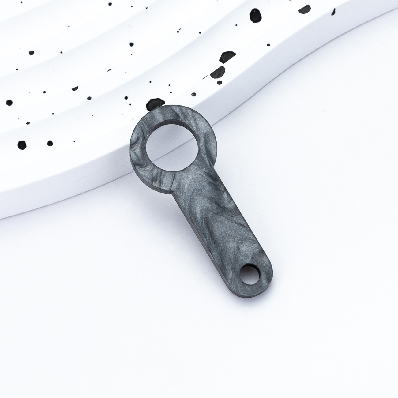 Nuevo DIY cuentas acrílico colgante de paja adecuado para 8mm - 10mm Ice Ba Cup accesorios de paja al por mayor