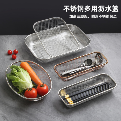 Draining Storage Rack 304 Stainless Steel Disinfection Cabinet Chopstick Basket Cutlery Basket Chopstick Holder Disinfection Cupboard with Shelf