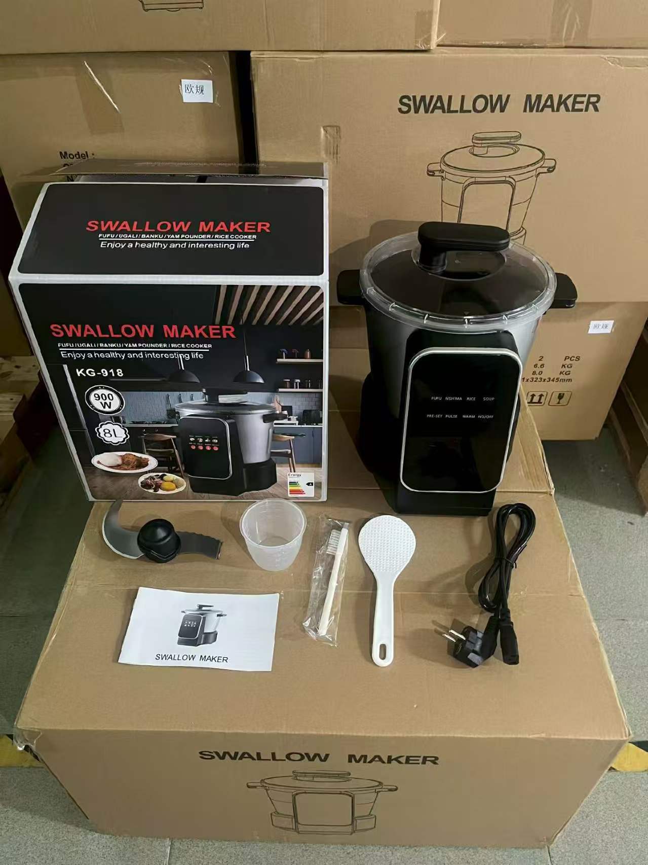 Swallow-Maker, Fufu-Maker, Cassava- und Yam-Mixer, Mixer, Cassava-Maschine