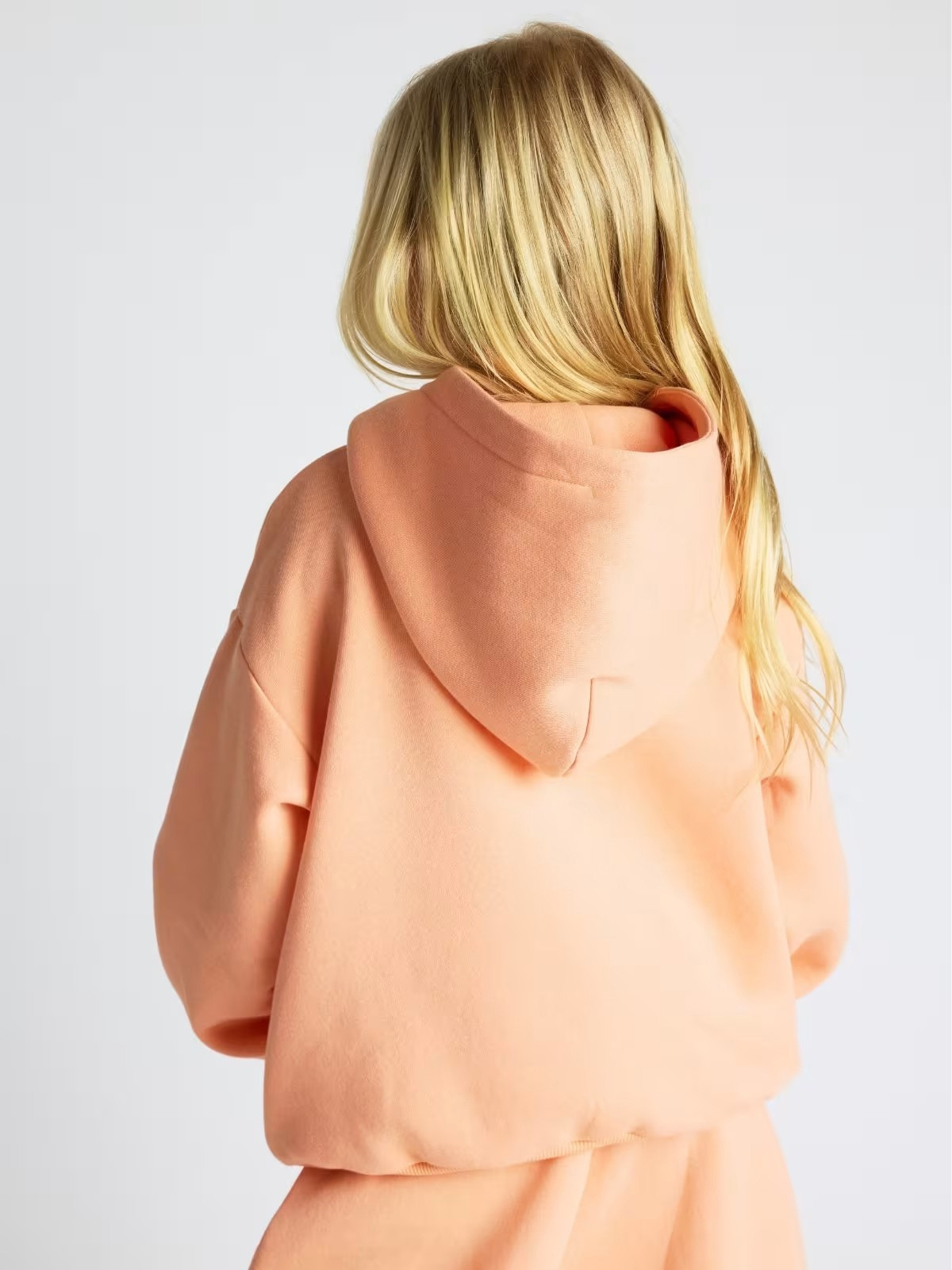 Completo due pezzi bambino con cappuccio stile europeo dopamine_voghion.com