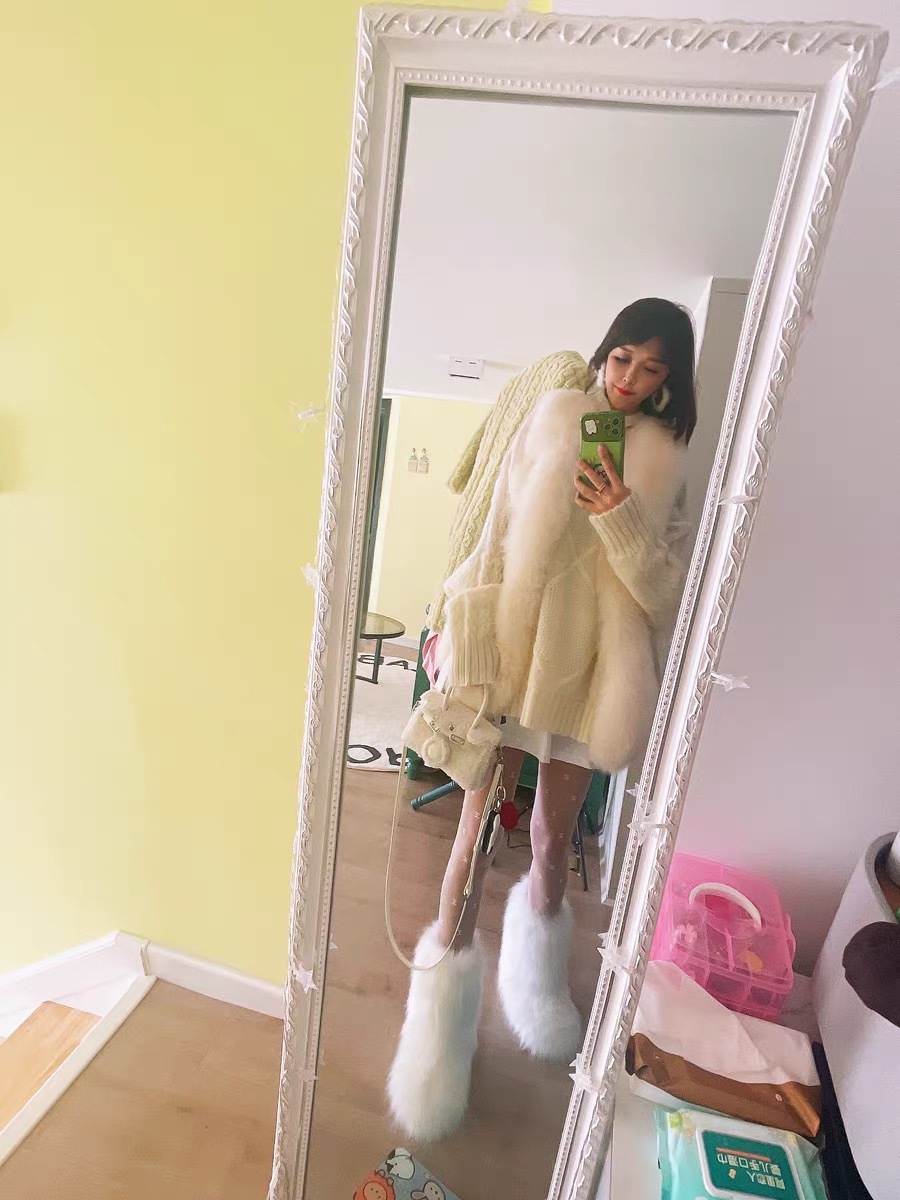 여우 모피 화이트