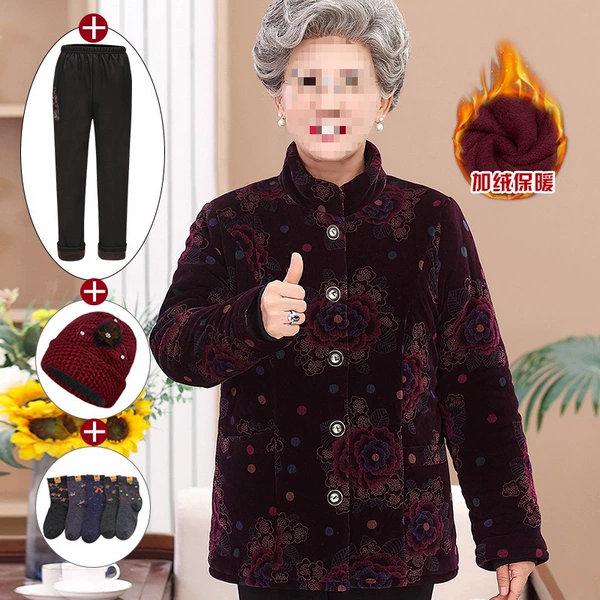 910 coffee color top+pants+hat+socks