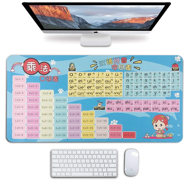 Big mouse, table mat, laptop, DIY