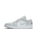 Aj low top-grey and white camouflage
