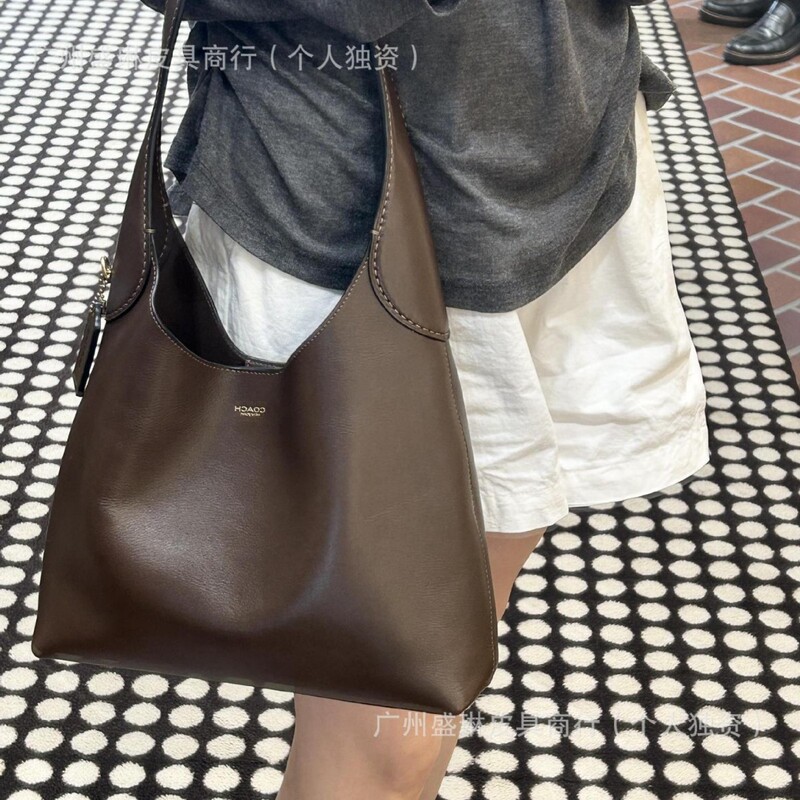 High Version New Koujia Brooklyn Shoulder Bag Retro Lazy Style Armpit Bag Casual Satchel Versatile Women's Bag