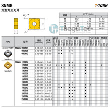 特固克數控車刀片 SNMG 150612 MT TT8125 塗層 車銑鑽削