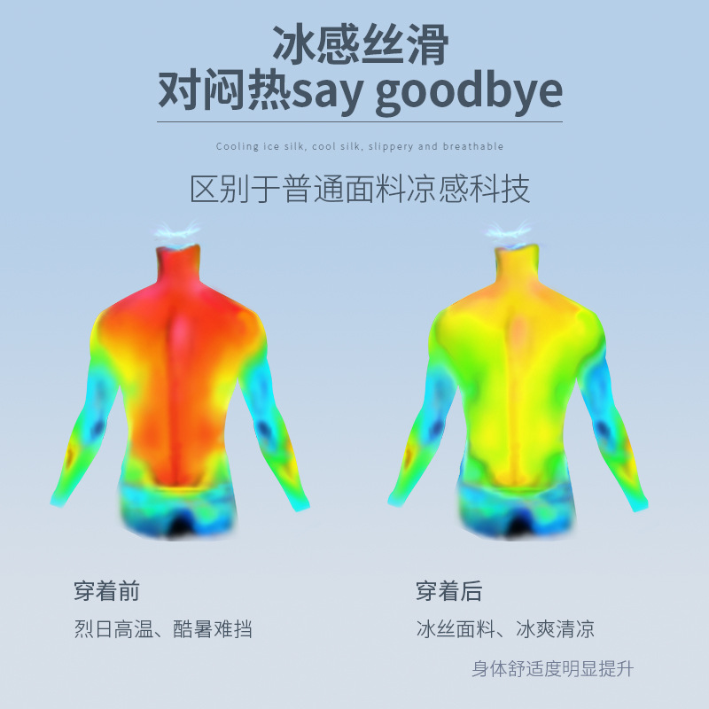 Ropa de secado rápido camiseta deportiva de hielo hombre acondicionamiento suelto de verano delgado absorción de sudor ropa de carrera de mangas cortas chaqueta de baloncesto