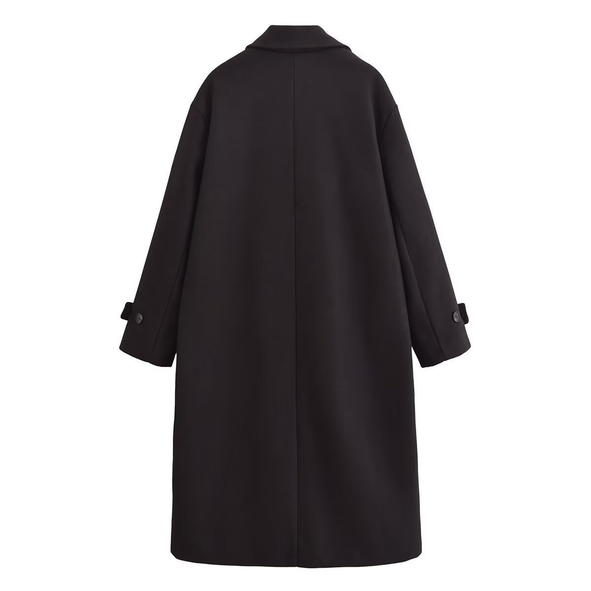 Vêtements pour femmes automne et hiver nouvelle mode de rue manteau coupe-vent en laine veste_voghion.com