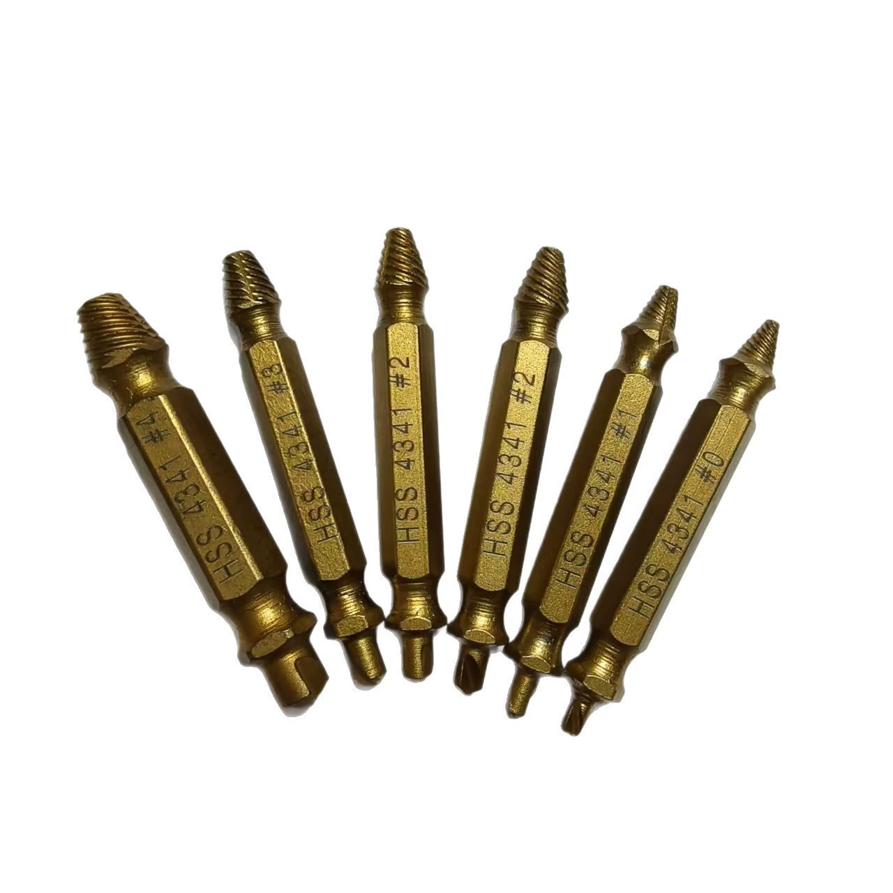 Трансграничный экстрактор из высокоскоростной стали, ручная электрическая дрель, перфоратор, выключатель с двусторонней головкой, инструмент для удаления скользящих зубов, многофункциональный