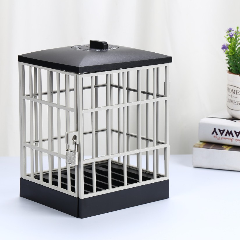 Transfronterizo en stock teléfono móvil prisión teléfono móvil caja de almacenamiento soporte teléfono móvil jaula temporizador teléfono móvil prisión