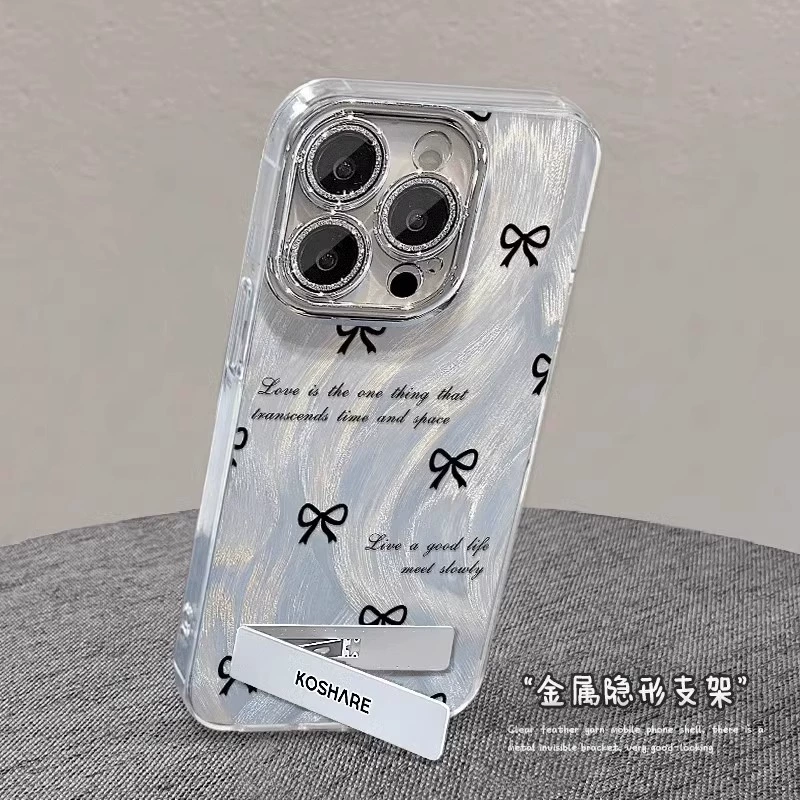 Чехол для телефона (OPPO) Reno15 / Find X / A‑серия совместим, узор bow 115, один корпус с ремешком