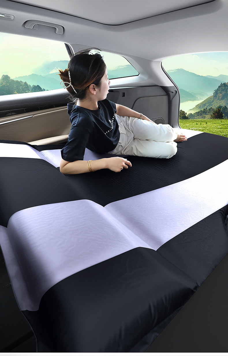 Suitable for Geely Boyue and Xingyue Car Trunk Inflatable Mattress, Leveling Sleeping Pad, Convertible Bed, Inflatable Bed, Air Mattress