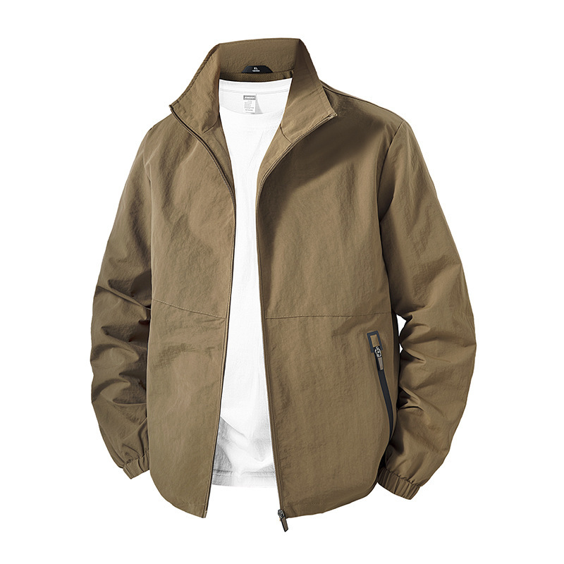 Tiktok Trending Spring New Men's Casual Jacket, Durable, Comfortable, Breathable, Soft, Simple, Fashionable, Casual Outdoor