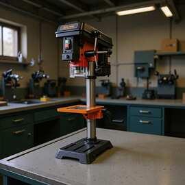 定制10寸台式台钻桌面式电动台钻工业立式钻床打孔开孔机