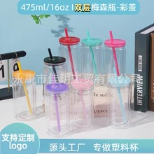 ������wPC�p��÷ɭƿ 16oz�p��÷ɭ���h��������ɫ÷ɭƿ���ϱ�