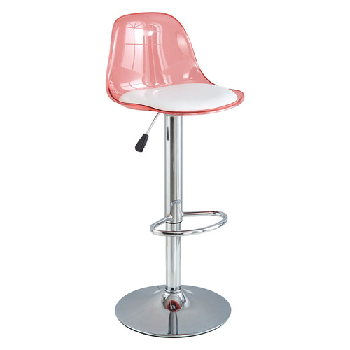 Eames Bar Stool Modern Simple Bar Chair Cashier Front Desk Swivel Back Chair Adjustable High-Back Bar Chair 