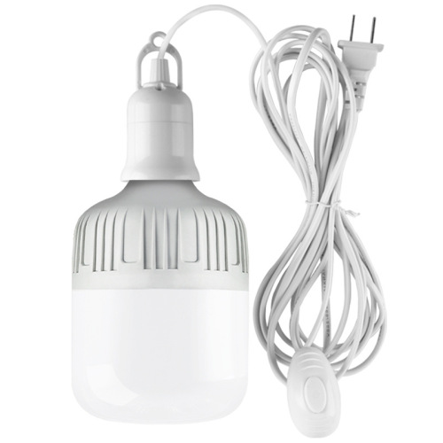 Bestselling LED bulb with high brightness and switch wire, hanging E27 screw socket light, suitable for home bedroom kitchen energy-saving light