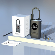 便携式迷你自行电动轮胎打气筒智能手持车载充电两用车载充气泵