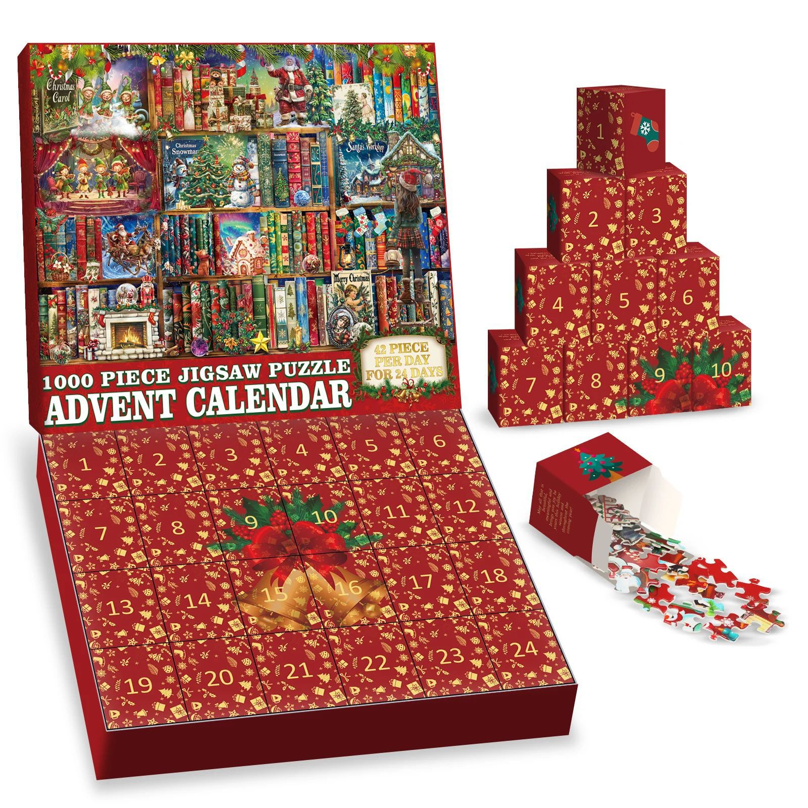 RZP Christmas Scavenger Hunt Christmas Scavenger Hunt Advent Calendar Puzzle